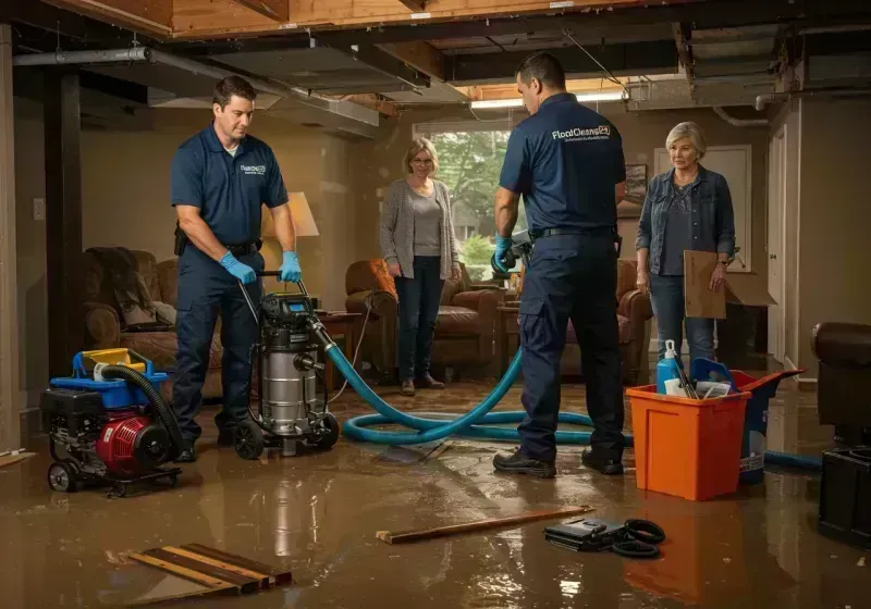 Basement Water Extraction and Removal Techniques process in Cloverdale, IN